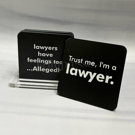 Lawyer Coaster Set